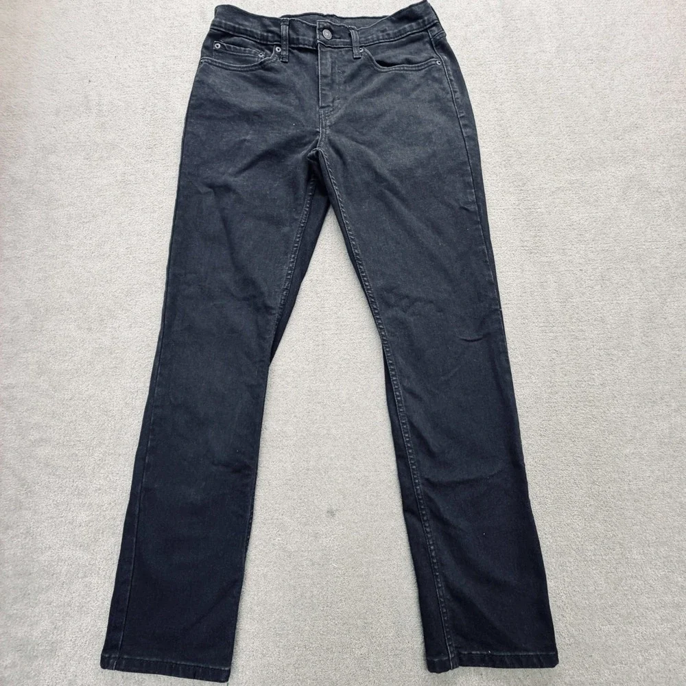 Levis 511 Black Label Slim Jeans Men's Size 32x32 Black Out Cotton Blend Denim